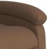 Sillón reclinable con masaje de tela