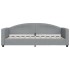 Sofá cama con colchón tela gris claro 90x190