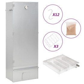 Horno ahumador de BBQ con generador humo frío acero