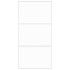 Puerta corredera vidrio templado y aluminio blanca 102,5x205