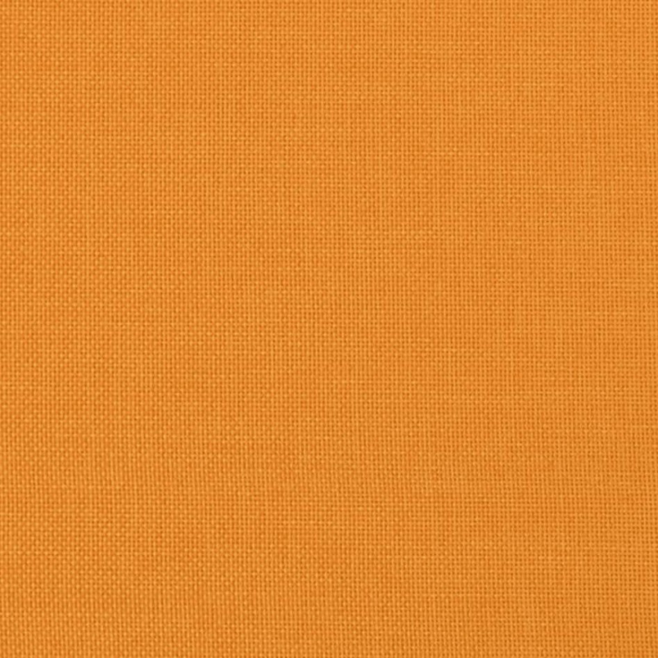 Sofá cama de suelo 2 en 1 tela amarillo oscuro 112x174x55