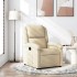 Sillón reclinable de tela