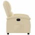 Sillón reclinable de tela