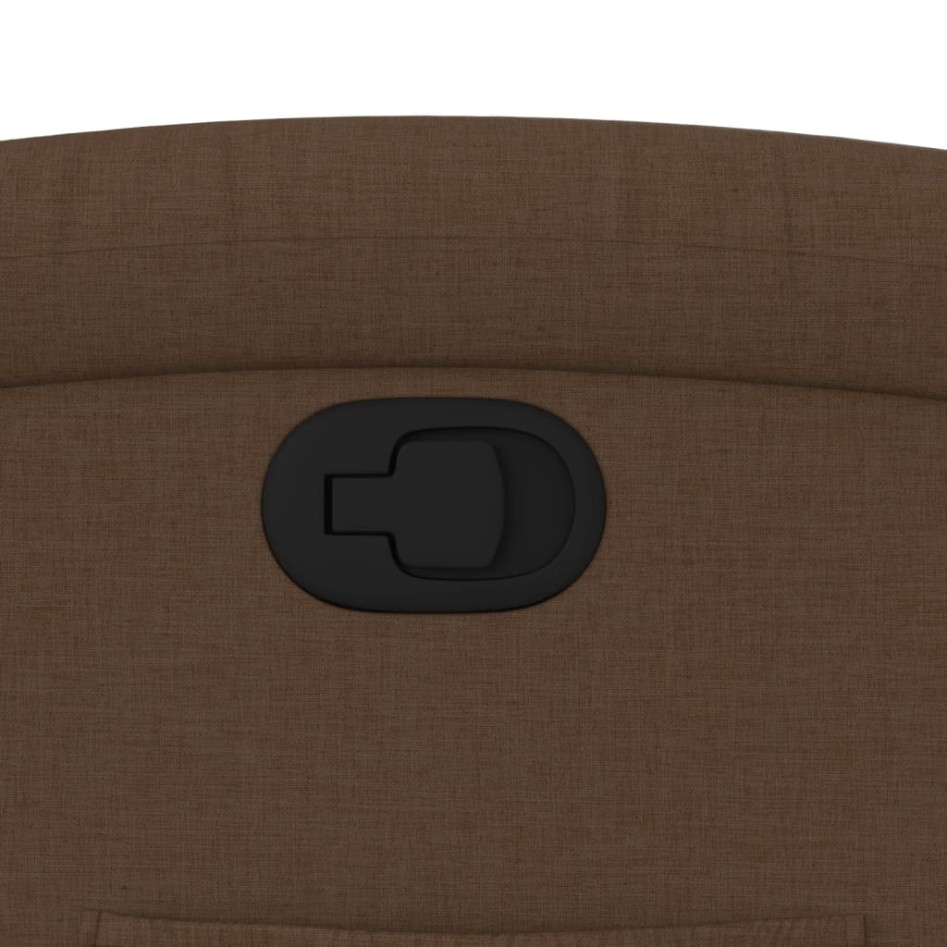 Sillón reclinable de tela