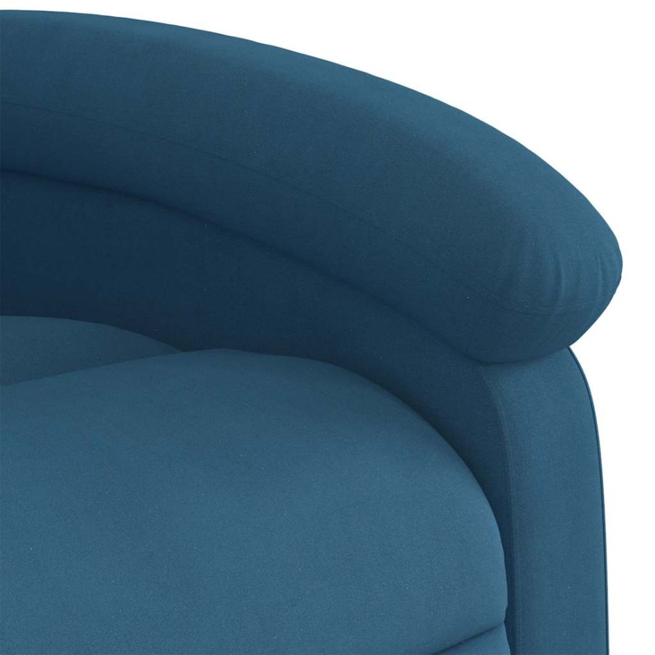 Sillón de masaje reclinable de terciopelo