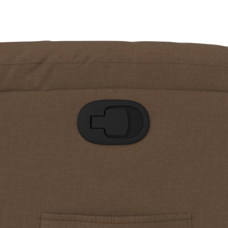 Sillón reclinable de tela