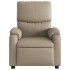 Sillón reclinable de cuero sintético color