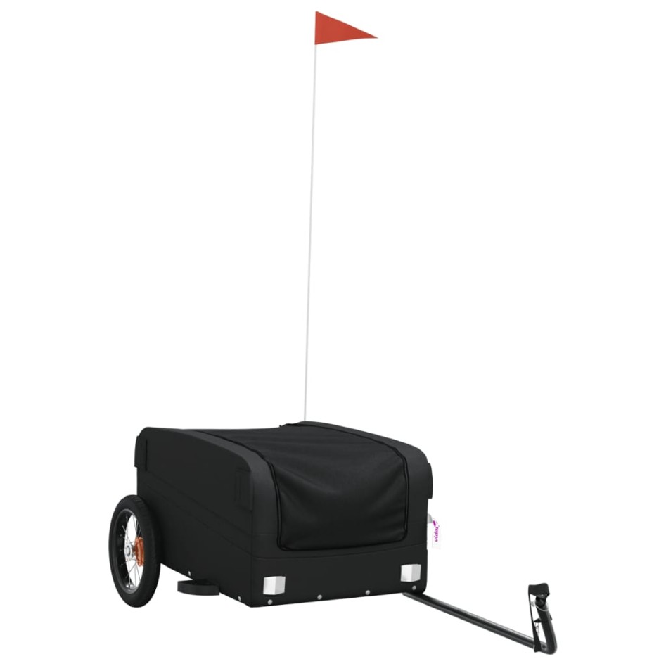 Remolque para bicicleta hierro negro 30