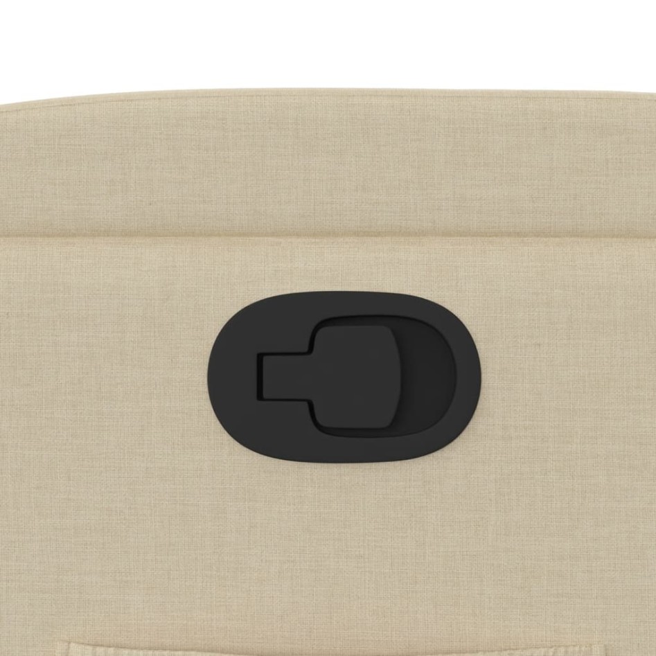 Sillón reclinable de tela