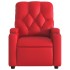 Sillón de masaje reclinable cuero sintético