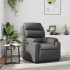 Sillón de masaje reclinable cuero sintético
