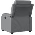 Sillón de masaje reclinable cuero sintético