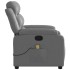 Sillón de masaje reclinable cuero sintético