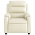 Sillón reclinable de masaje cuero sintético