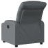 Sillón reclinable de cuero sintético