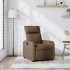Sillón reclinable de tela