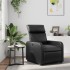 Sillón reclinable de cuero sintético