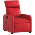 Sillón de masaje reclinable cuero sintético