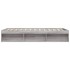Estructura de cama Sonoma gris 140x200