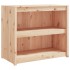 Muebles de cocina de exterior 2 piezas madera maciza de