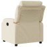 Sillón reclinable eléctrico de tela