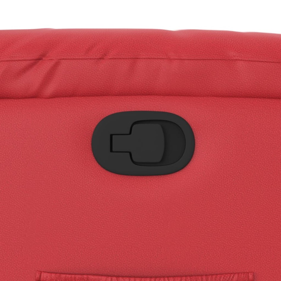 Sillón reclinable elevable cuero artificial