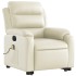 Sillón de masaje elevable eléctrico cuero sintético