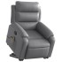 Sillón de masaje elevable eléctrico cuero sintético