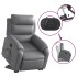 Sillón de masaje elevable eléctrico cuero sintético