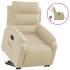 Sillón eléctrico reclinable elevable de tela color