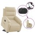 Sillón eléctrico reclinable elevable de tela color