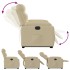 Sillón eléctrico reclinable elevable de tela color