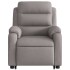 Sillón de masaje eléctrico reclinable elevable tela