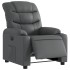 Sillón reclinable eléctrico de cuero sintético