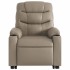 Sillón reclinable elevable cuero artificial color