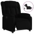 Sillón reclinable eléctrico de cuero sintético