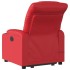 Sillón reclinable de masaje de pie cuero artificial