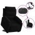 Sillón reclinable elevable terciopelo