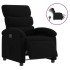 Sillón reclinable eléctrico de tela