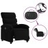 Sillón reclinable eléctrico de tela