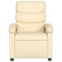 Sillón reclinable de masaje eléctrico tela color