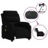 Sillón reclinable de masaje eléctrico terciopelo