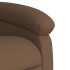 Sillón reclinable elevable de tela