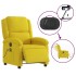 Sillón reclinable de masaje eléctrico terciopelo