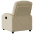 Sillón reclinable eléctrico de tela