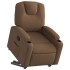 Sillón reclinable elevable de tela