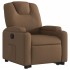 Sillón reclinable elevable de tela