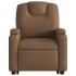 Sillón reclinable elevable de tela