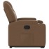 Sillón reclinable elevable de tela