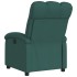 Sillón reclinable eléctrico tela verde